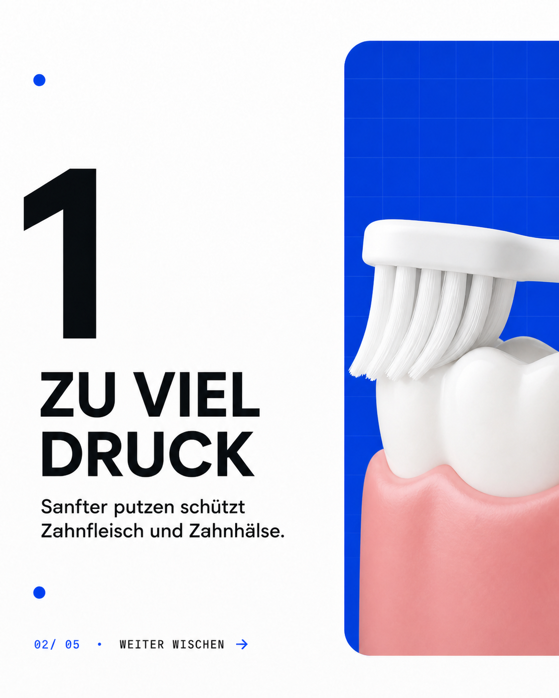 Fehler 1: Zu viel Druck